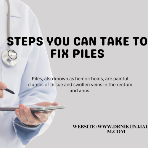 Steps you can take to fix Piles