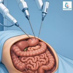 Colon and Rectal Cancer Surgery in Indore: Laparoscopic and Robotic Options Colon and Rectal Cancer Surgery Robotic Illustration
