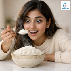 does eating rice at night cause weight gain 2